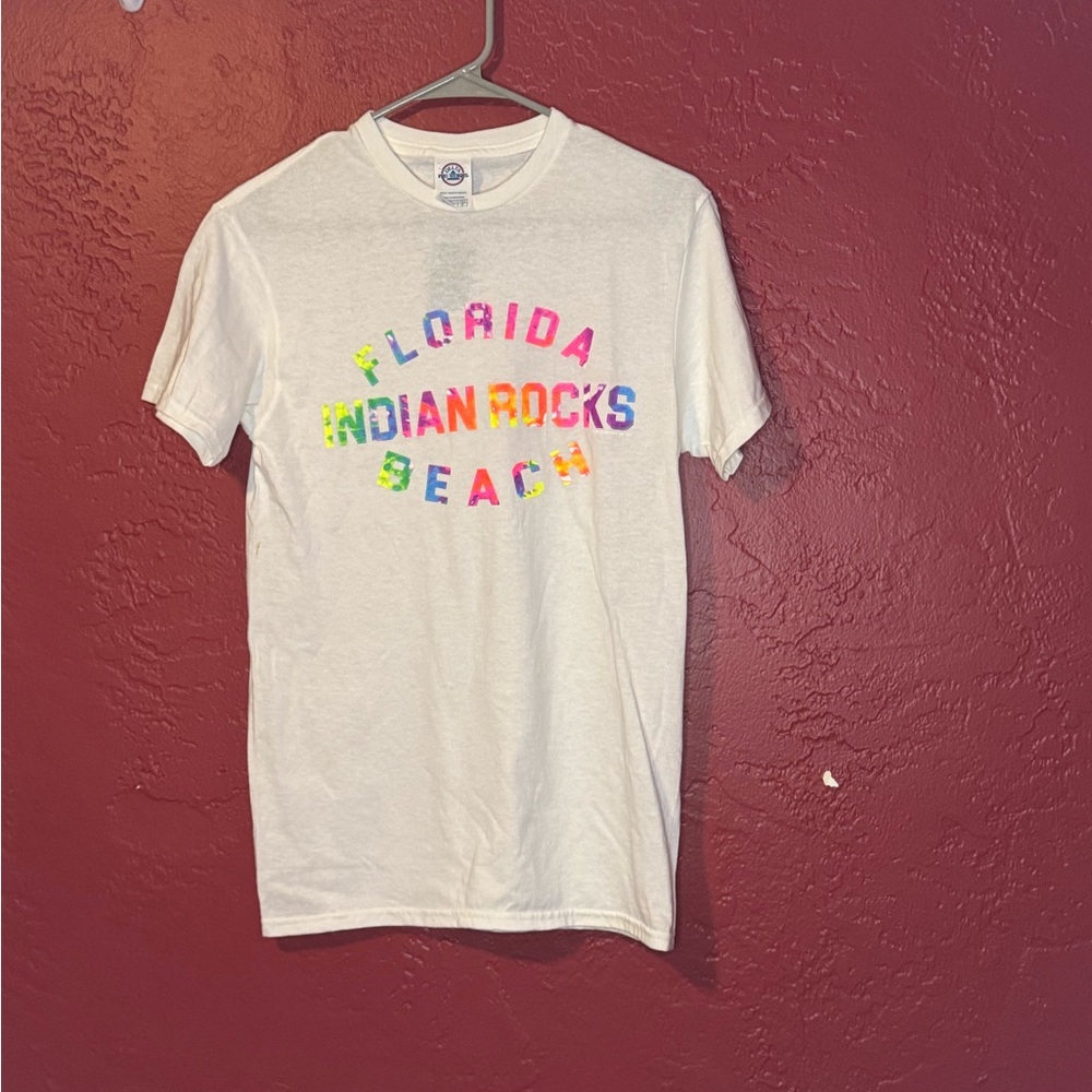 White Florida Indian Rocks Beach T-Shirt